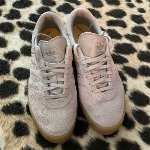 Adidas samba brushed suede sneakers